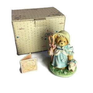 Vintage 1993 Cherished Teddies Little Bo Peep Figurine